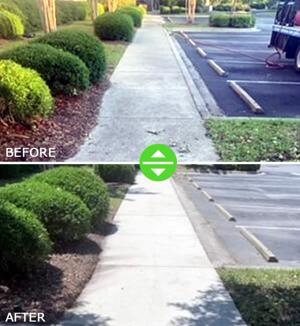 Concrete Driveway Cleaning Garner & Raleigh NC